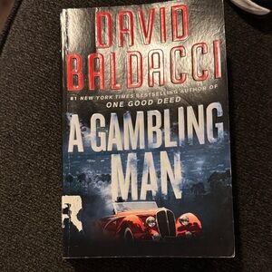 A Gambling Man Coffee Table Book - Black and Red